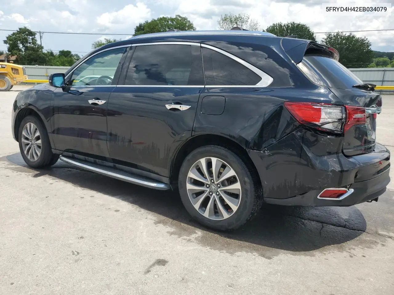 2014 Acura Mdx Technology VIN: 5FRYD4H42EB034079 Lot: 64093695
