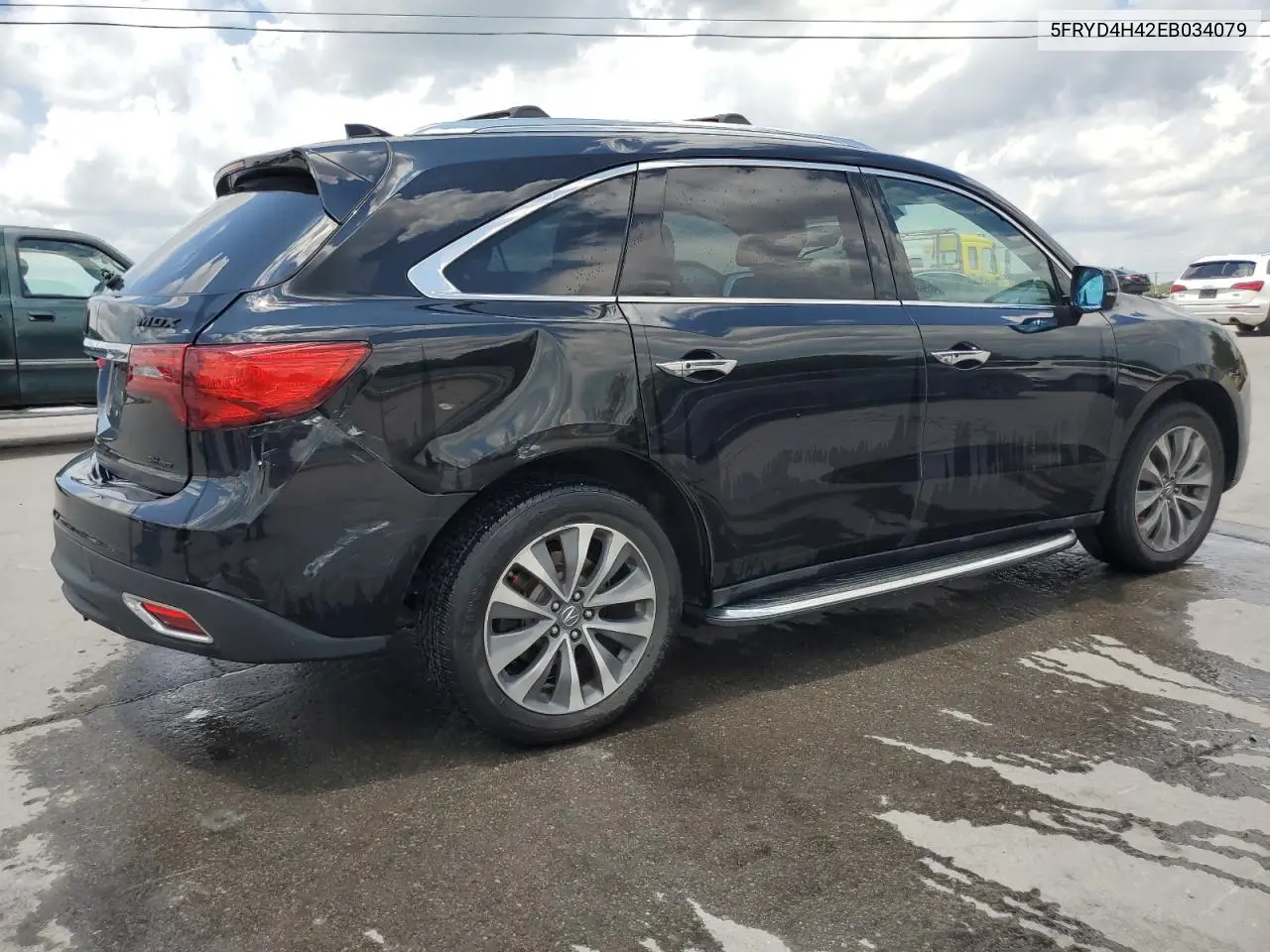 2014 Acura Mdx Technology VIN: 5FRYD4H42EB034079 Lot: 64093695