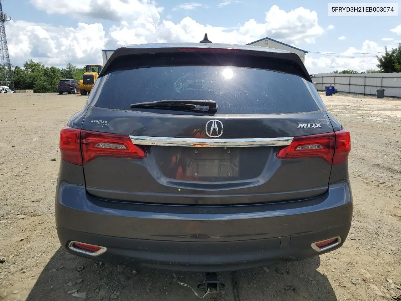 2014 Acura Mdx VIN: 5FRYD3H21EB003074 Lot: 64142215
