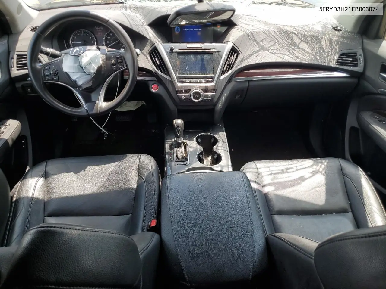 2014 Acura Mdx VIN: 5FRYD3H21EB003074 Lot: 64142215