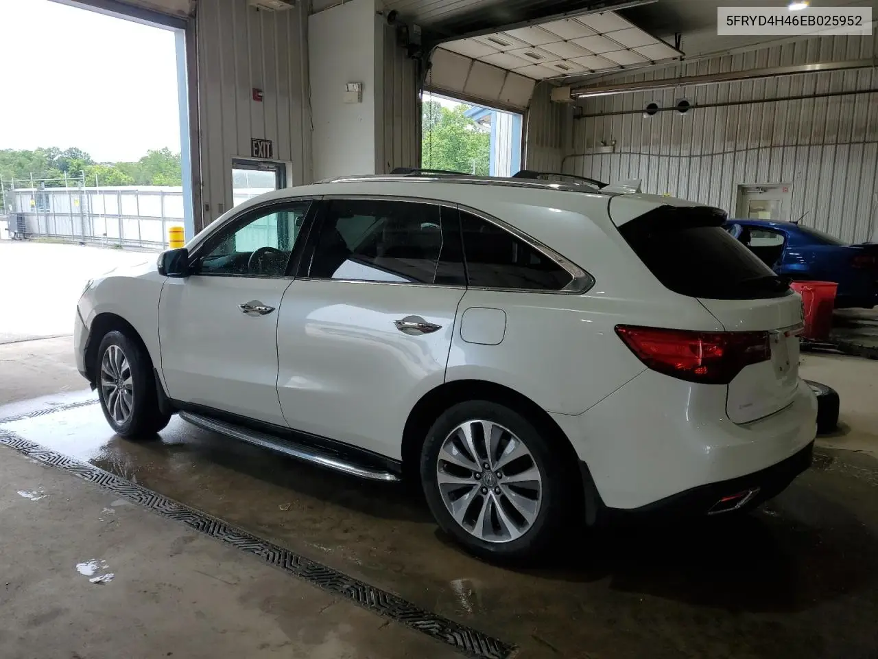 2014 Acura Mdx Technology VIN: 5FRYD4H46EB025952 Lot: 64255615