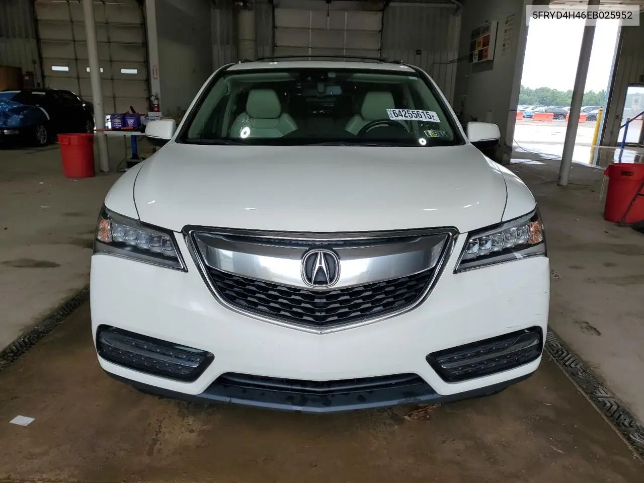 2014 Acura Mdx Technology VIN: 5FRYD4H46EB025952 Lot: 64255615