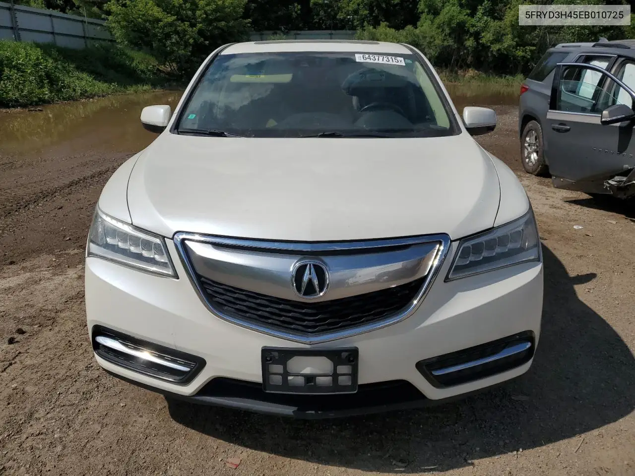 2014 Acura Mdx Technology VIN: 5FRYD3H45EB010725 Lot: 64377315