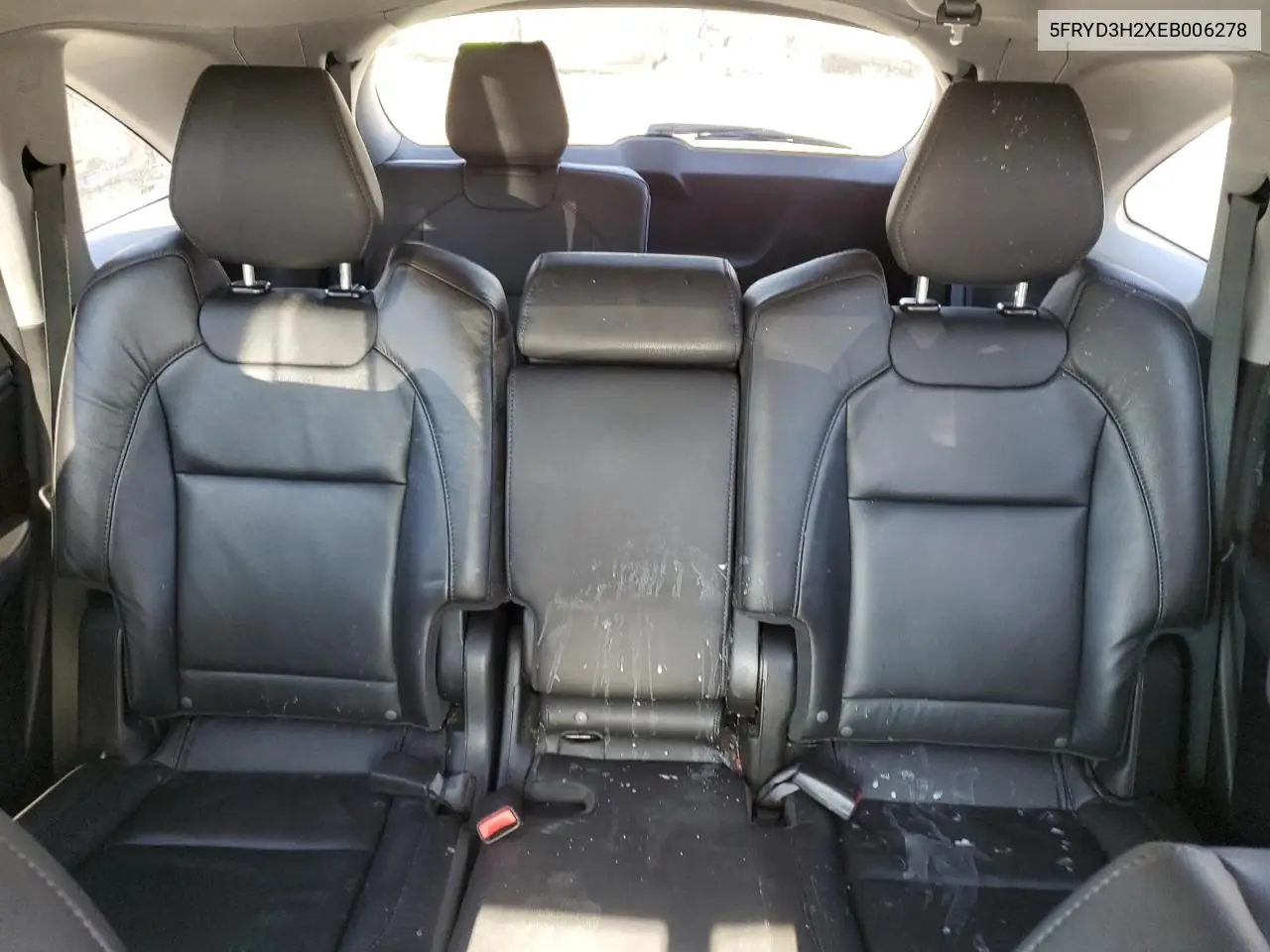 2014 Acura Mdx VIN: 5FRYD3H2XEB006278 Lot: 64420985