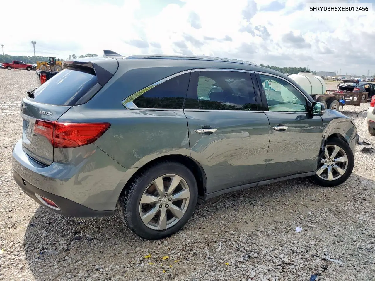 2014 Acura Mdx Advance VIN: 5FRYD3H8XEB012456 Lot: 64552915