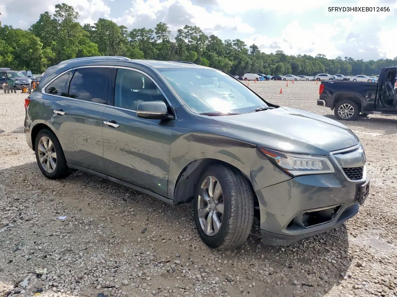 2014 Acura Mdx Advance VIN: 5FRYD3H8XEB012456 Lot: 64552915