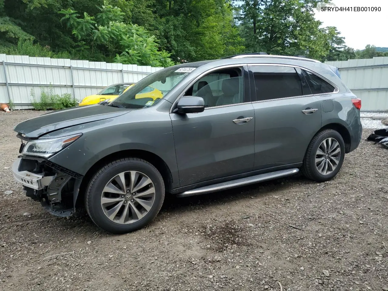2014 Acura Mdx Technology VIN: 5FRYD4H41EB001090 Lot: 64744755