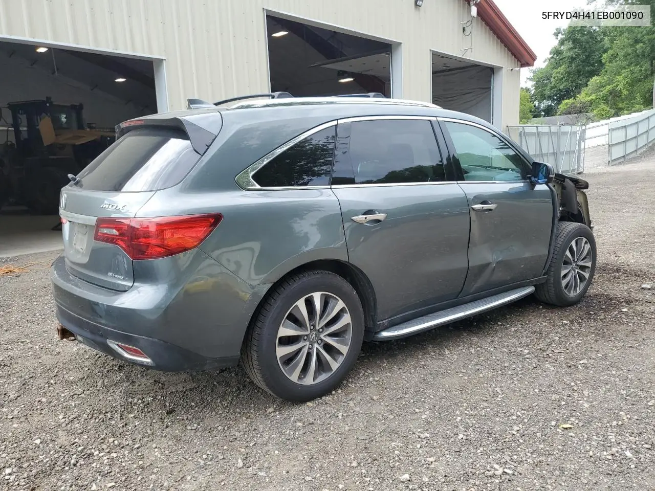 2014 Acura Mdx Technology VIN: 5FRYD4H41EB001090 Lot: 64744755