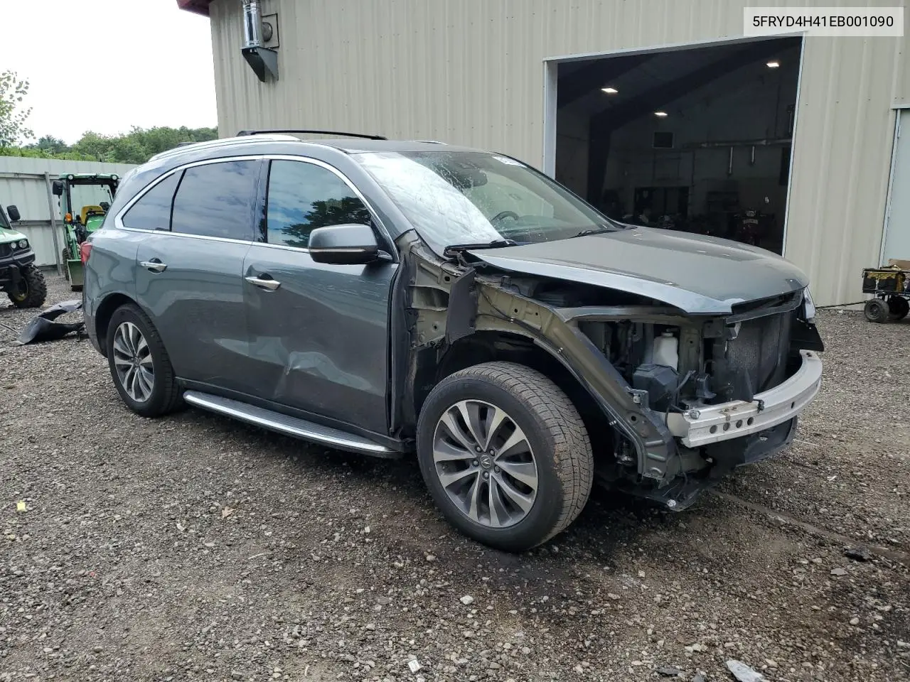 2014 Acura Mdx Technology VIN: 5FRYD4H41EB001090 Lot: 64744755