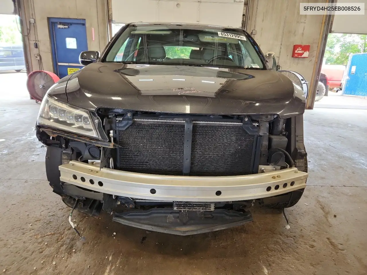 2014 Acura Mdx VIN: 5FRYD4H25EB008526 Lot: 65312995