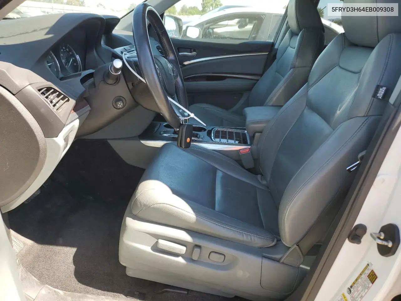 2014 Acura Mdx Technology VIN: 5FRYD3H64EB009308 Lot: 65770415
