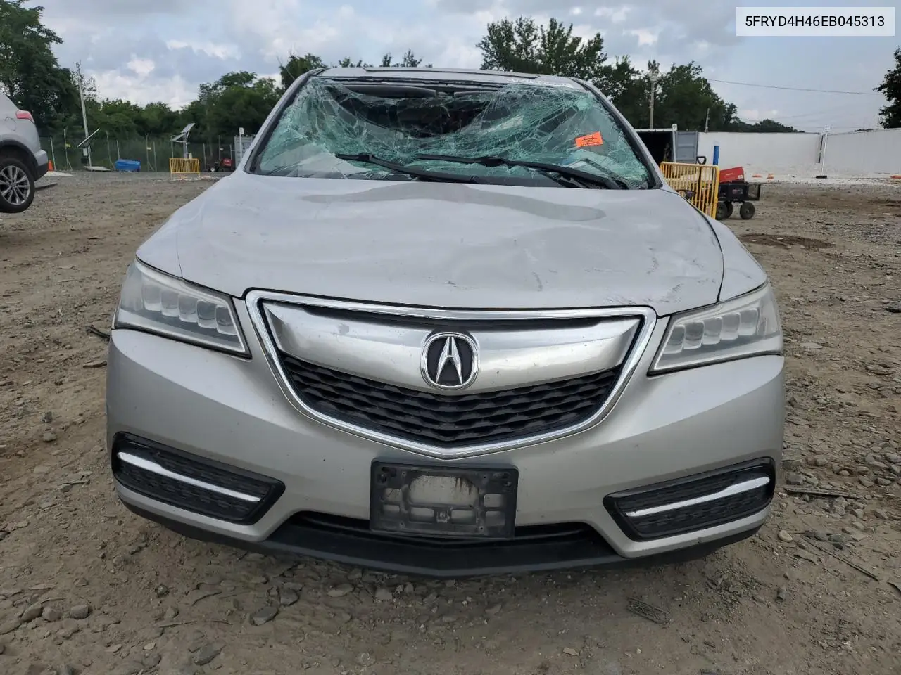 2014 Acura Mdx Technology VIN: 5FRYD4H46EB045313 Lot: 65793565