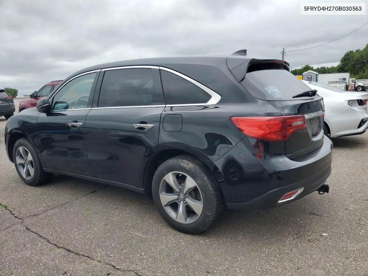 2016 Acura Mdx VIN: 5FRYD4H27GB030563 Lot: 61804815