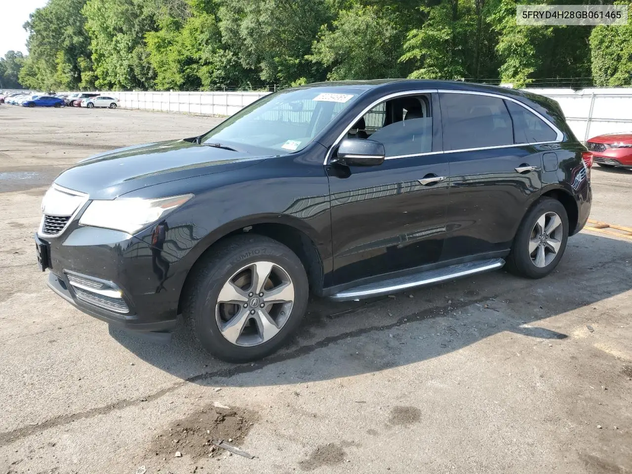 2016 Acura Mdx VIN: 5FRYD4H28GB061465 Lot: 62294965