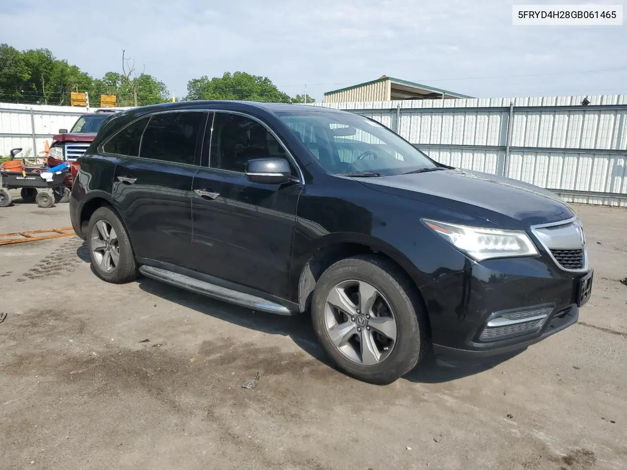 2016 Acura Mdx VIN: 5FRYD4H28GB061465 Lot: 62294965