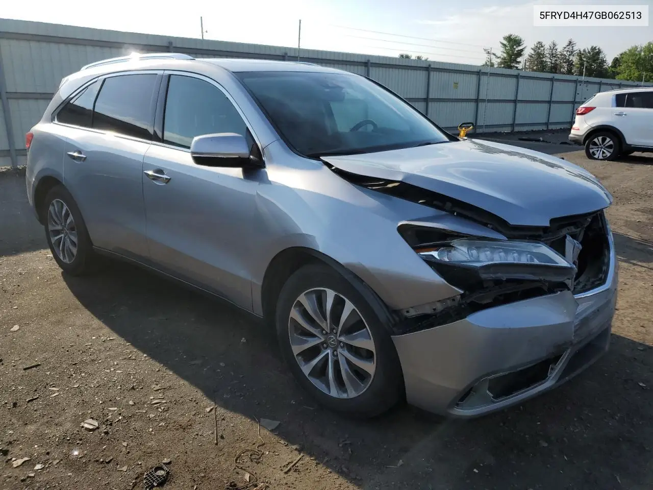 2016 Acura Mdx Technology VIN: 5FRYD4H47GB062513 Lot: 62311665
