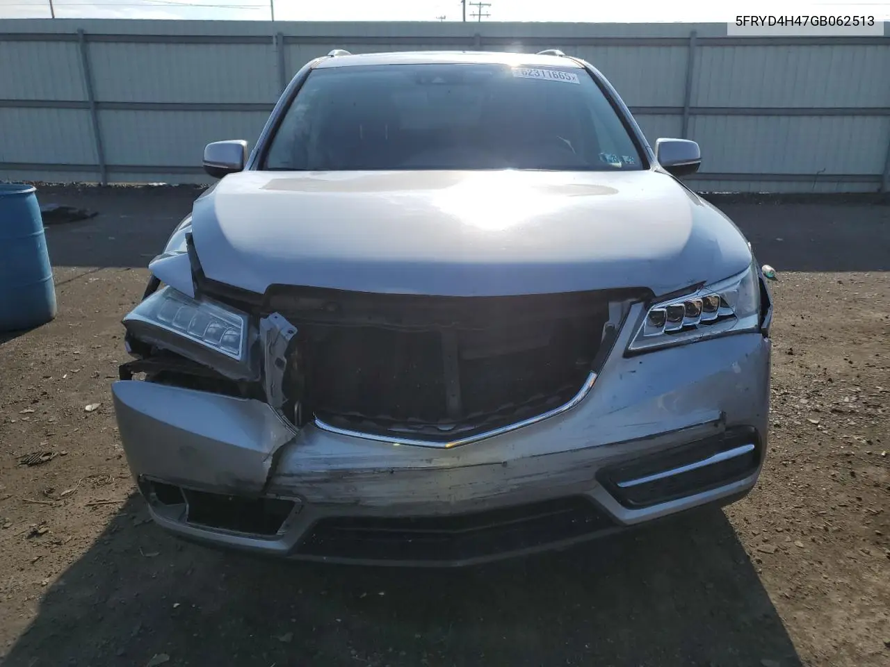 2016 Acura Mdx Technology VIN: 5FRYD4H47GB062513 Lot: 62311665