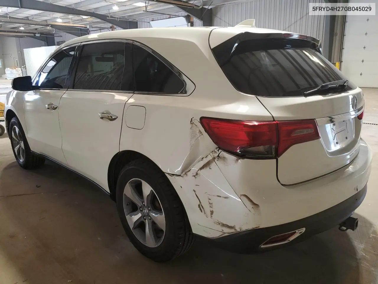 2016 Acura Mdx VIN: 5FRYD4H27GB045029 Lot: 63027195