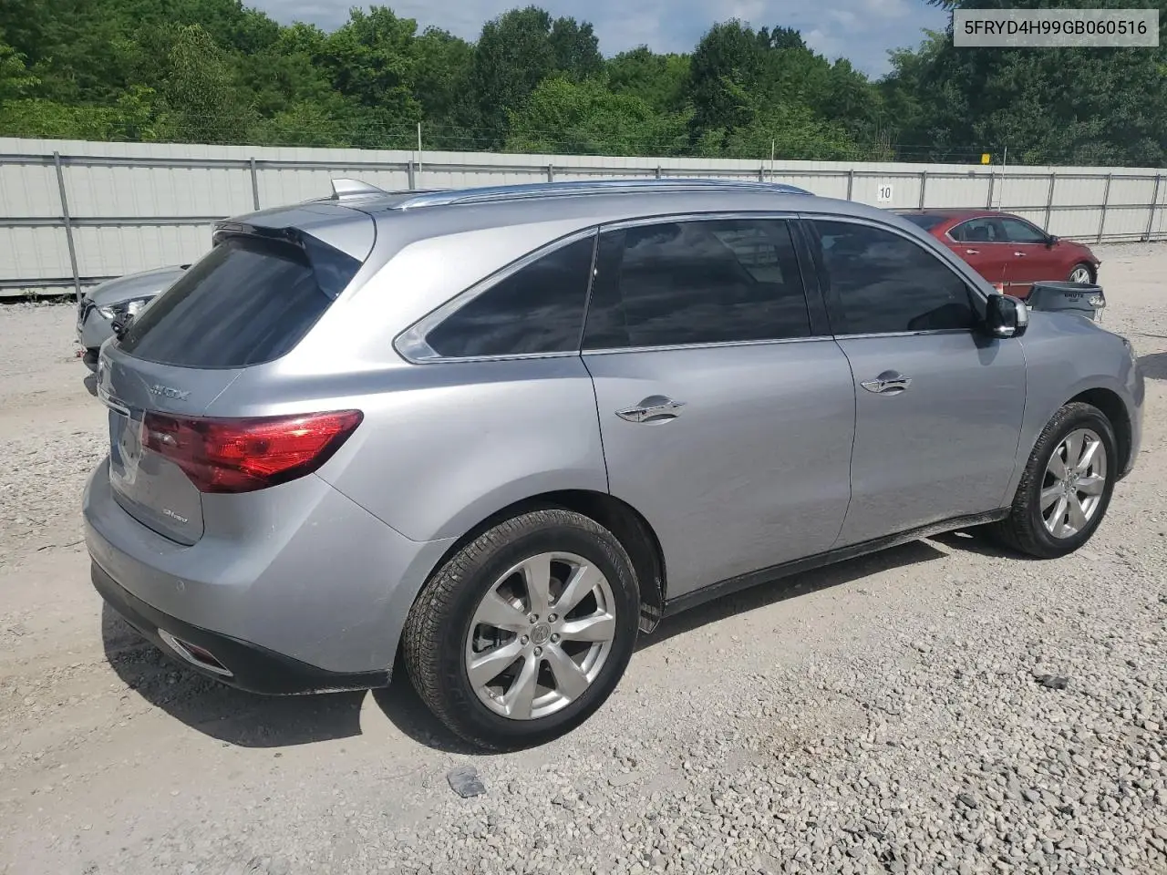 2016 Acura Mdx Advance VIN: 5FRYD4H99GB060516 Lot: 63194635