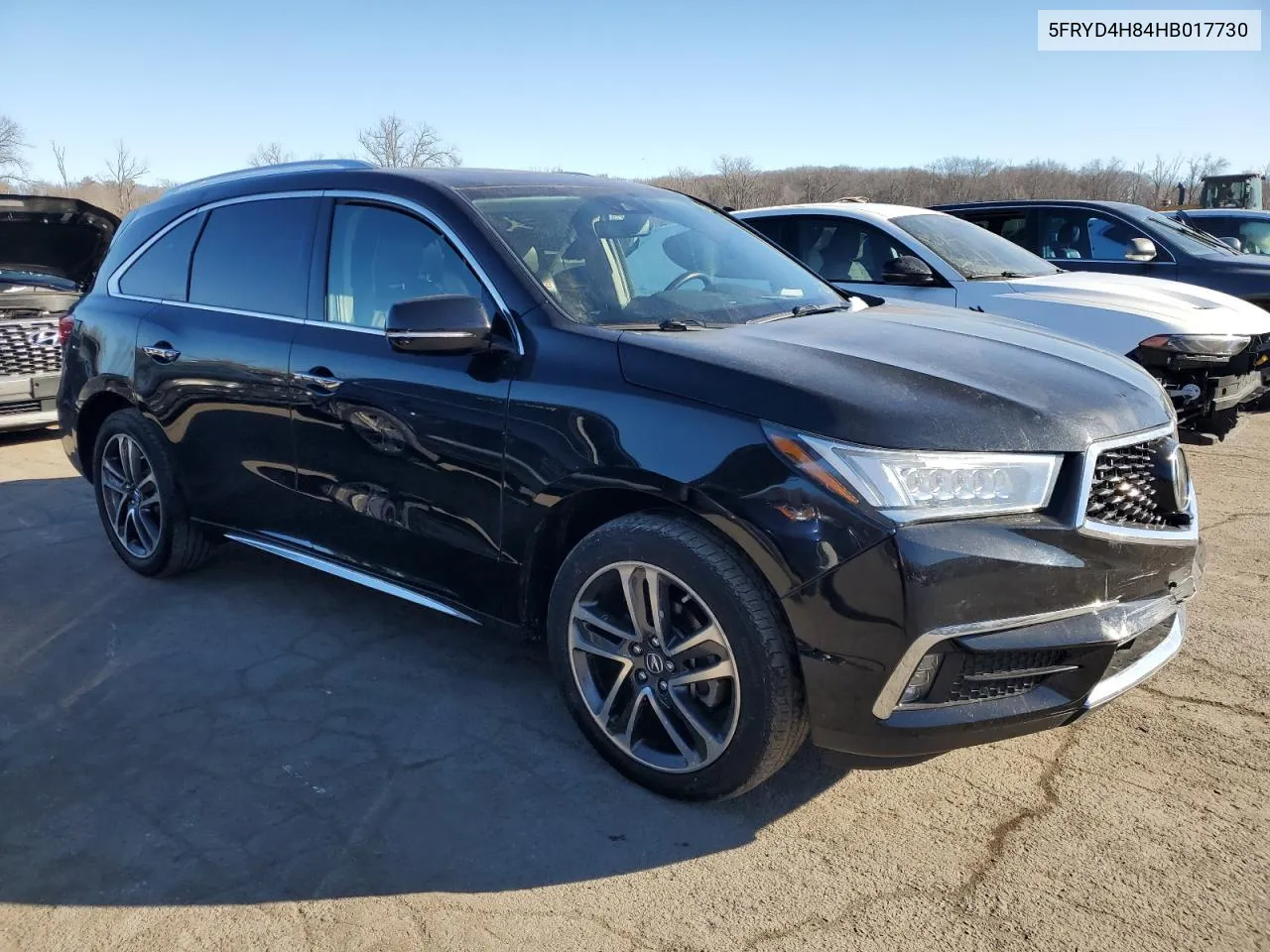 2017 Acura Mdx Advance VIN: 5FRYD4H84HB017730 Lot: 42157495
