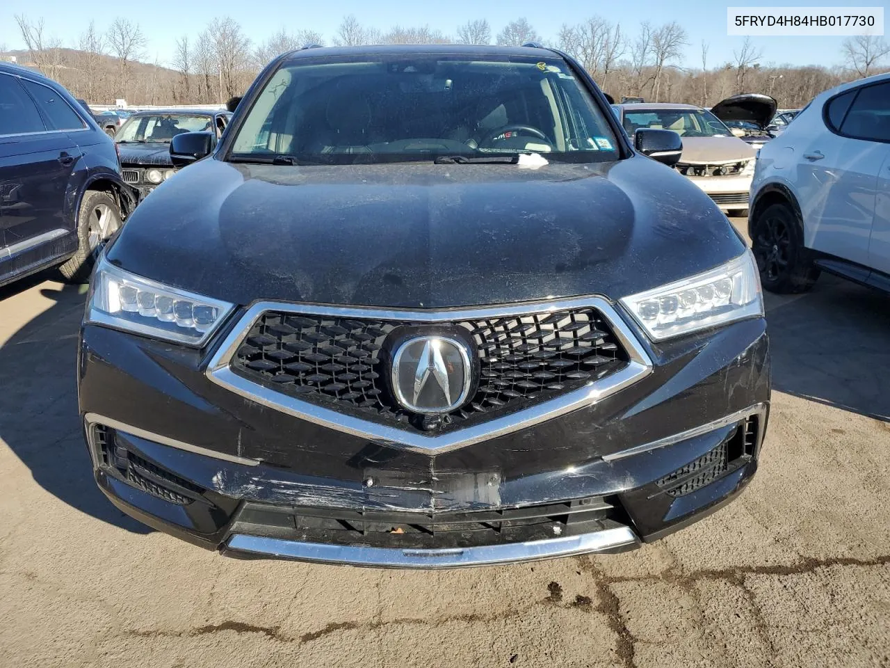 2017 Acura Mdx Advance VIN: 5FRYD4H84HB017730 Lot: 42157495