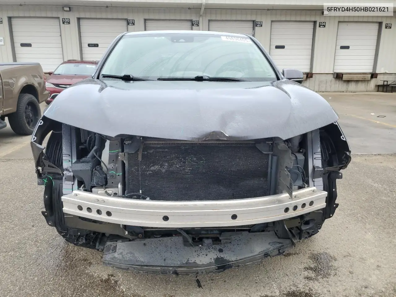 2017 Acura Mdx Technology VIN: 5FRYD4H50HB021621 Lot: 49898405