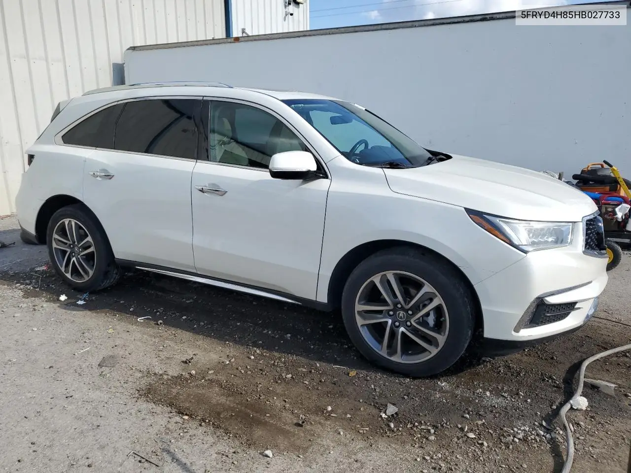2017 Acura Mdx Advance VIN: 5FRYD4H85HB027733 Lot: 53807465