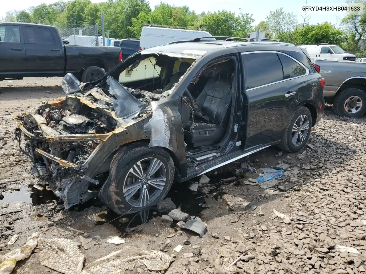 5fryd4h3xhb041633 5FRYD4H3XHB041633 2017 Acura Mdx