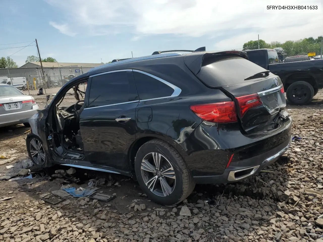 5fryd4h3xhb041633 5FRYD4H3XHB041633 2017 Acura Mdx