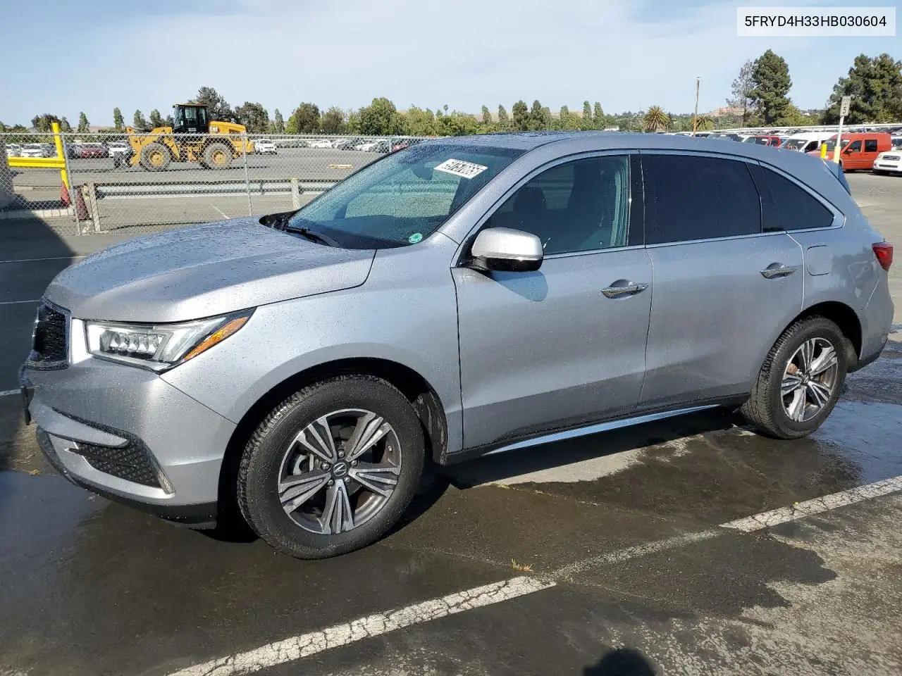 2017 Acura Mdx VIN: 5FRYD4H33HB030604 Lot: 59757665