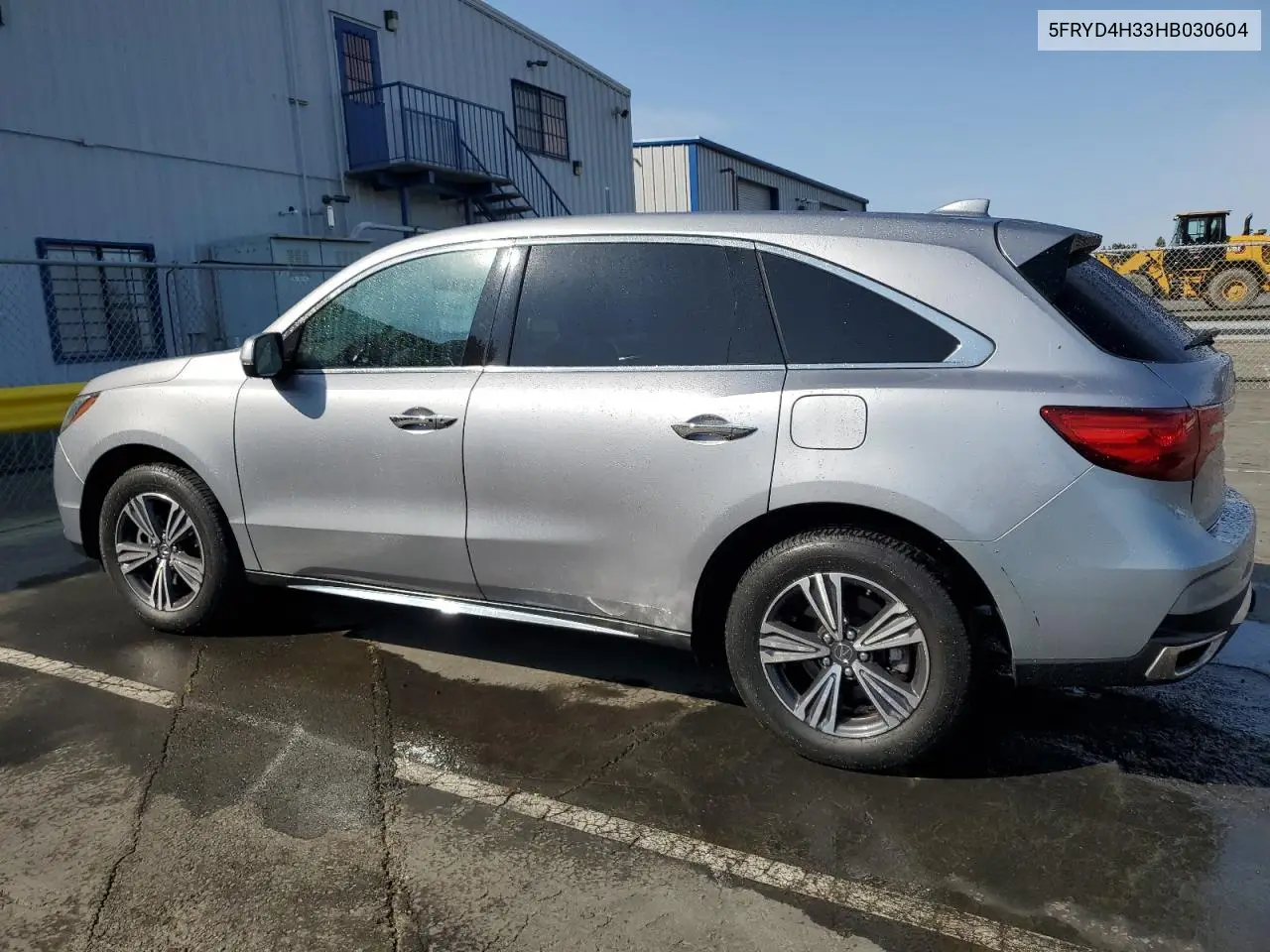 2017 Acura Mdx VIN: 5FRYD4H33HB030604 Lot: 59757665