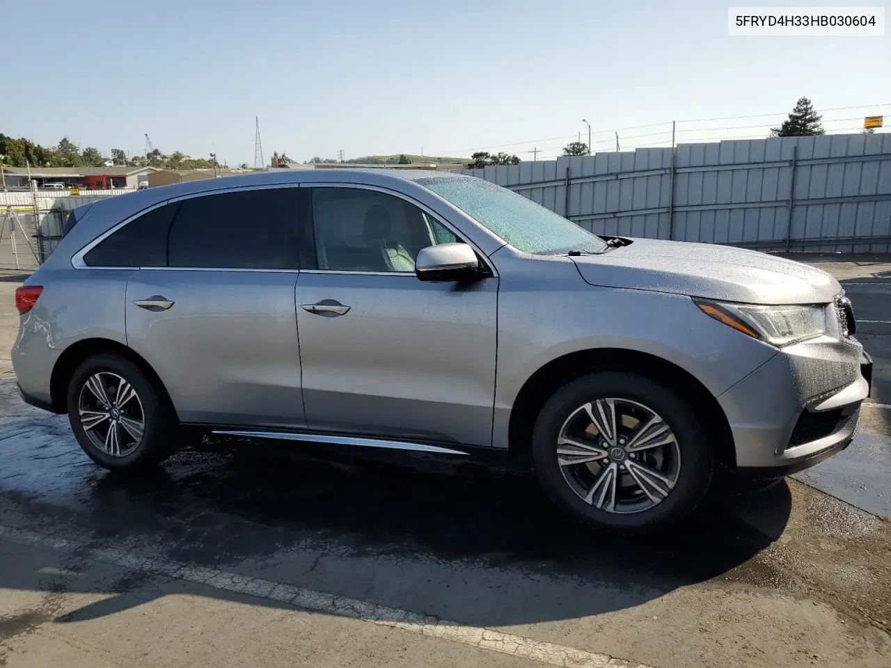 2017 Acura Mdx VIN: 5FRYD4H33HB030604 Lot: 59757665