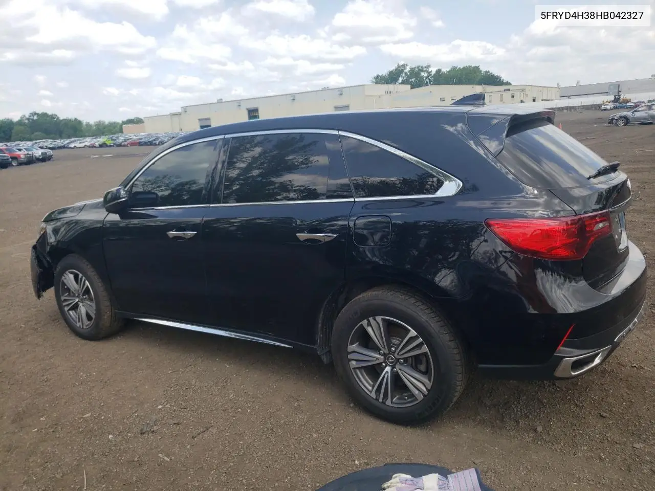 2017 Acura Mdx VIN: 5FRYD4H38HB042327 Lot: 61488535