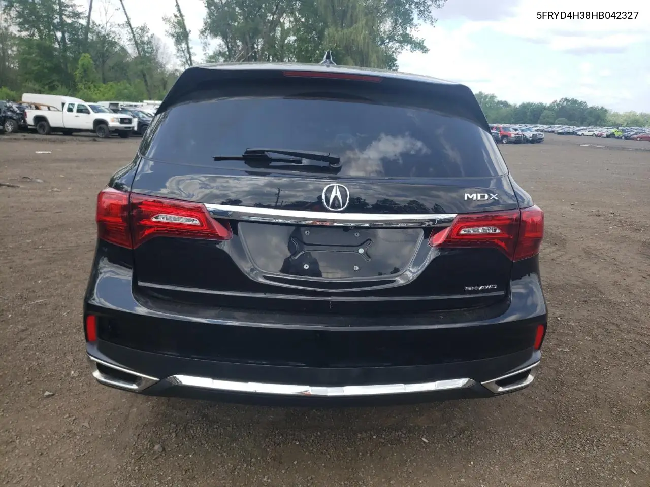 2017 Acura Mdx VIN: 5FRYD4H38HB042327 Lot: 61488535