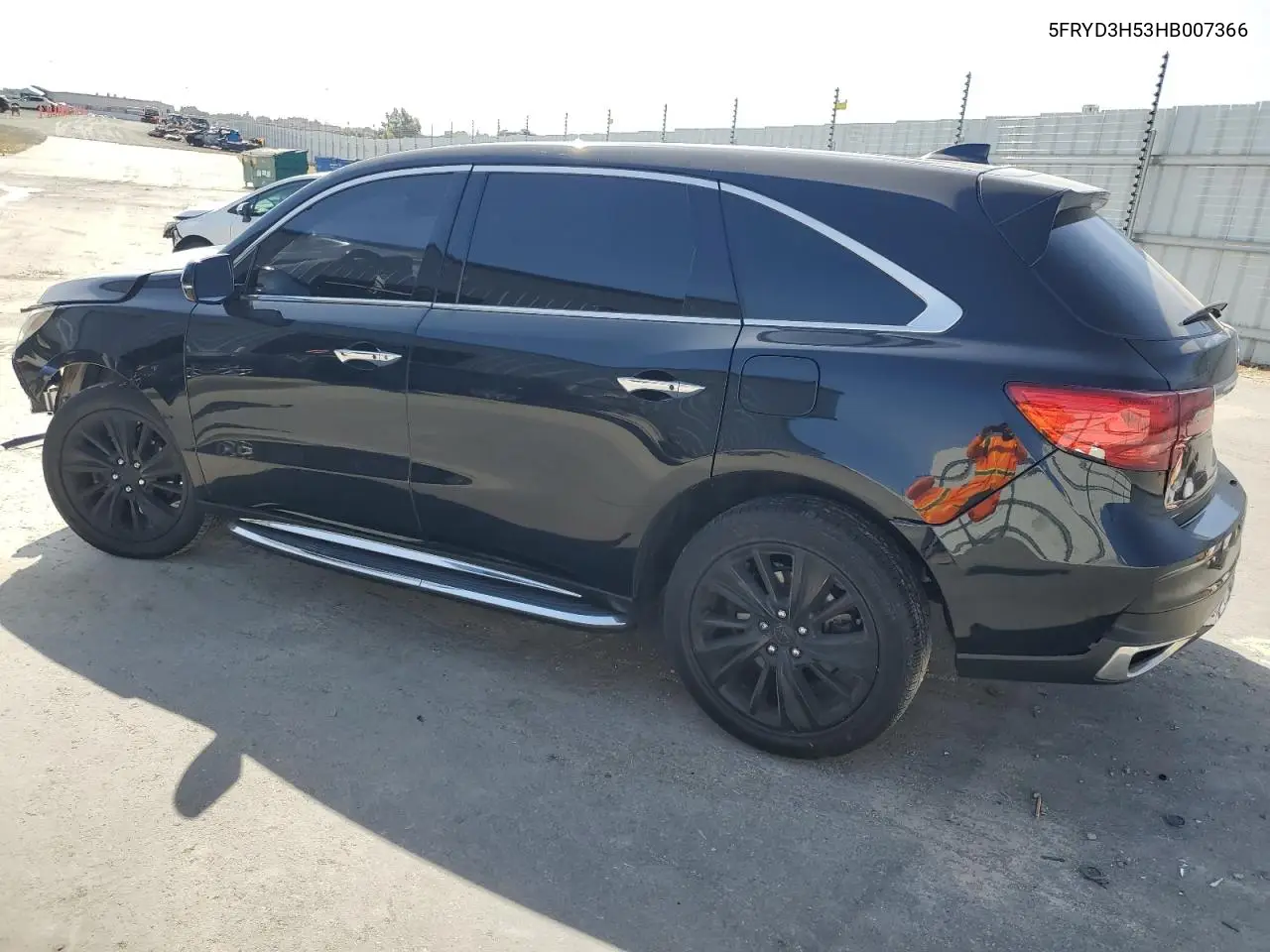 2017 Acura Mdx Technology VIN: 5FRYD3H53HB007366 Lot: 61646595