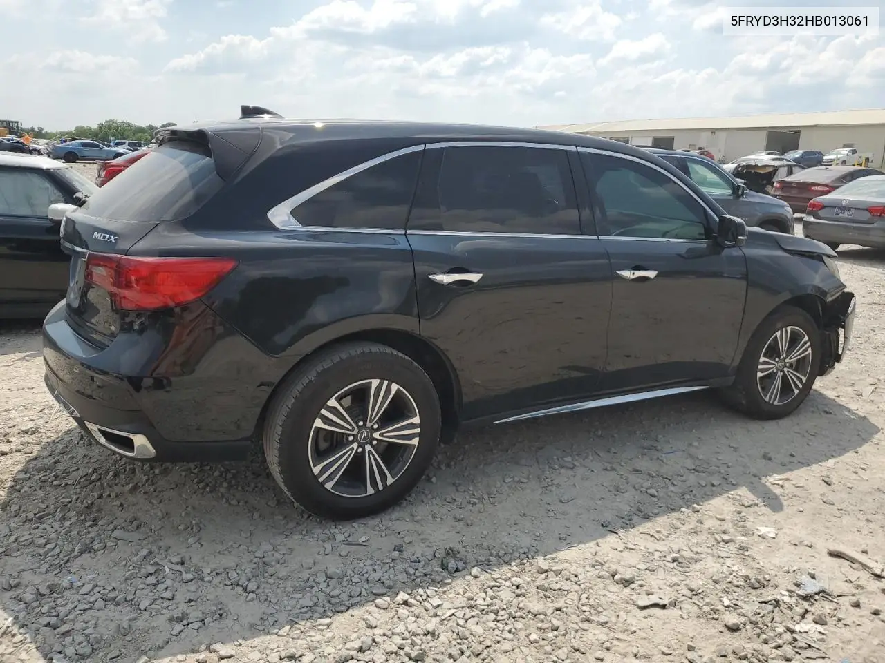 2017 Acura Mdx VIN: 5FRYD3H32HB013061 Lot: 62170795