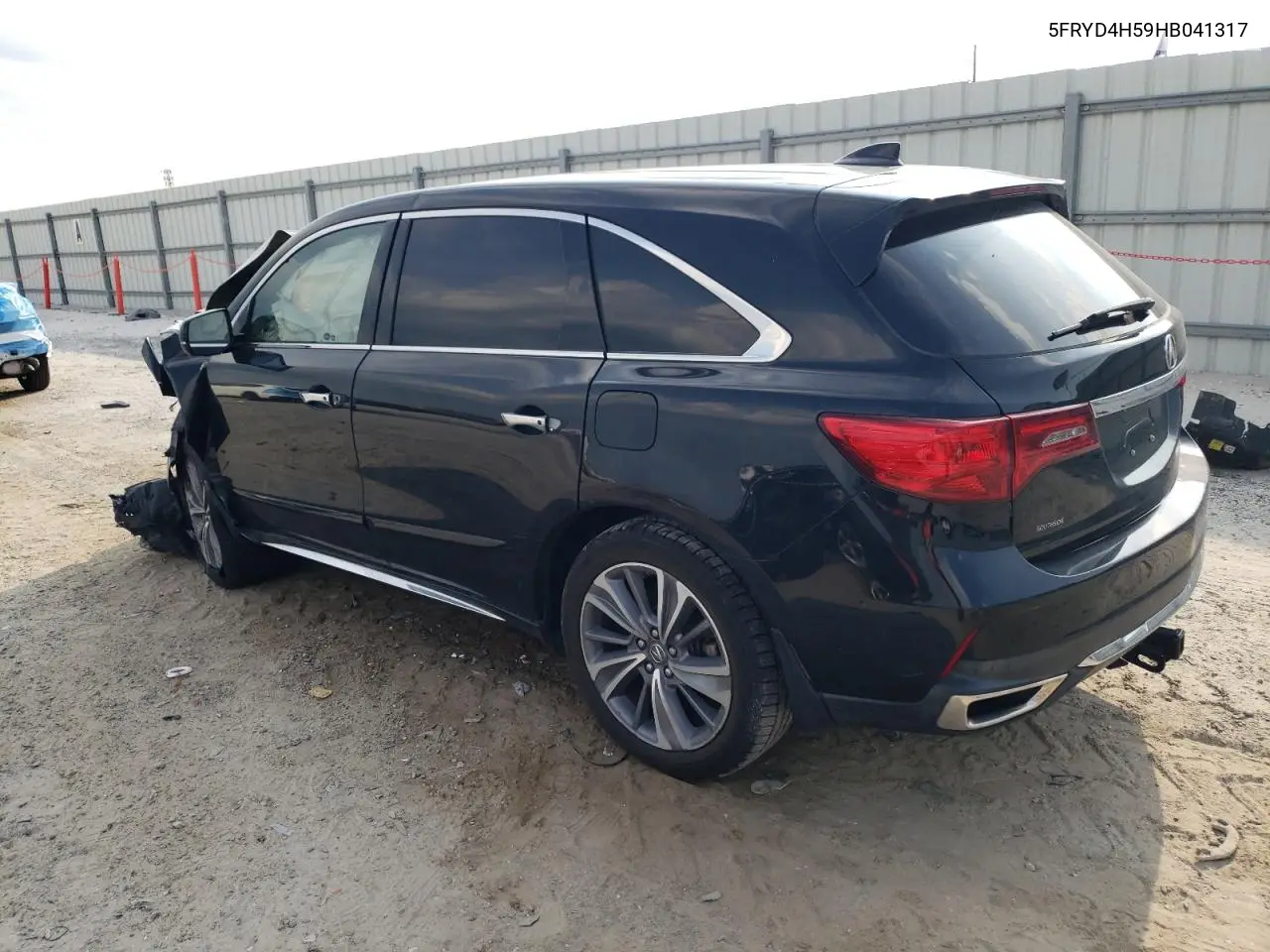 2017 Acura Mdx Technology VIN: 5FRYD4H59HB041317 Lot: 62425185