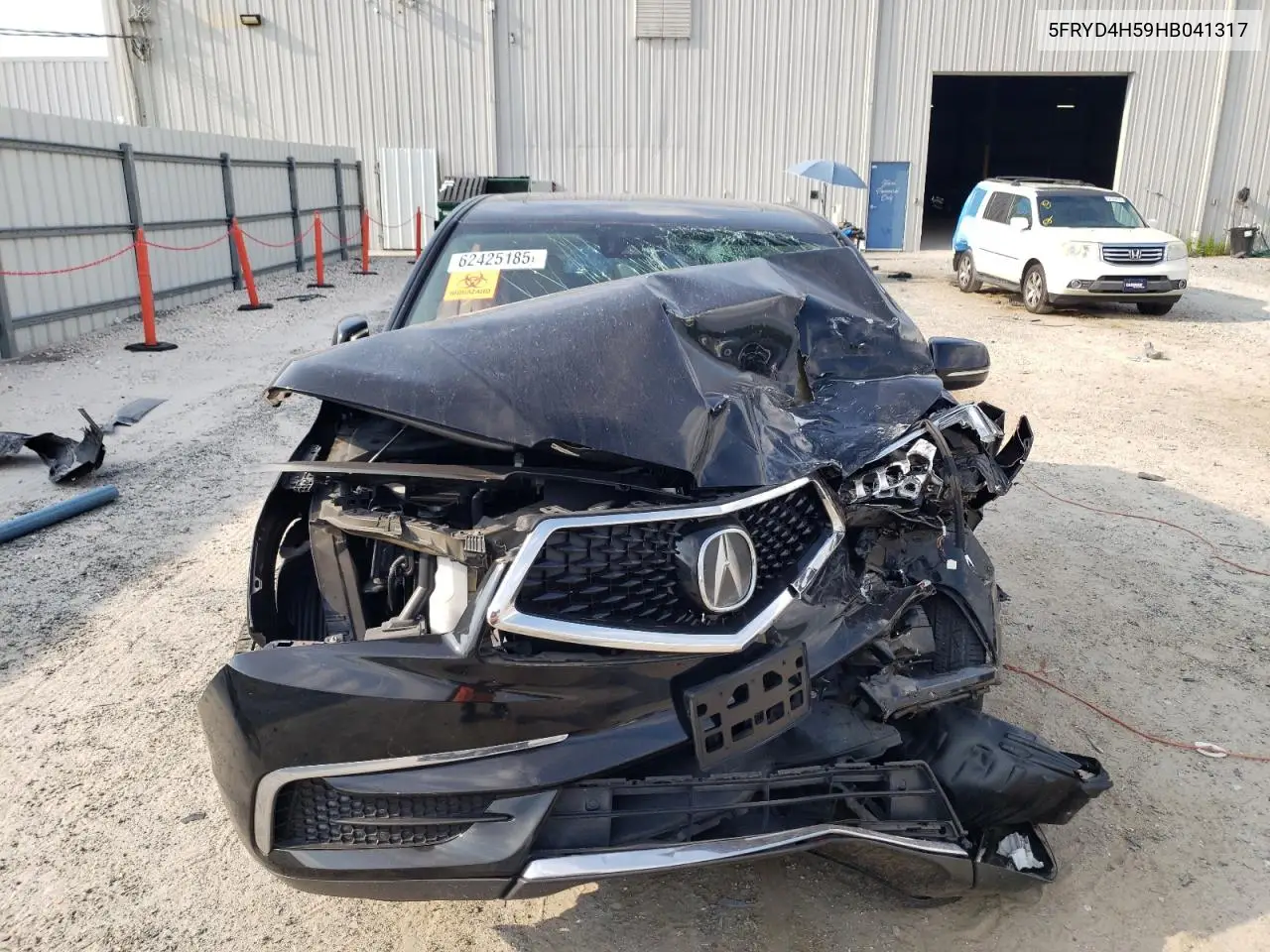 2017 Acura Mdx Technology VIN: 5FRYD4H59HB041317 Lot: 62425185