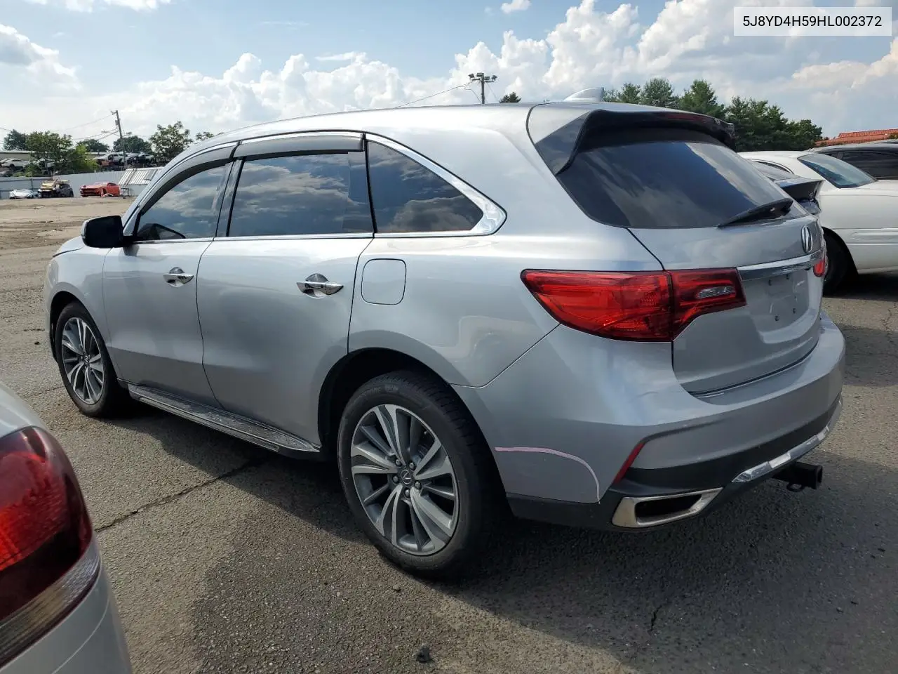 2017 Acura Mdx Technology VIN: 5J8YD4H59HL002372 Lot: 62682005