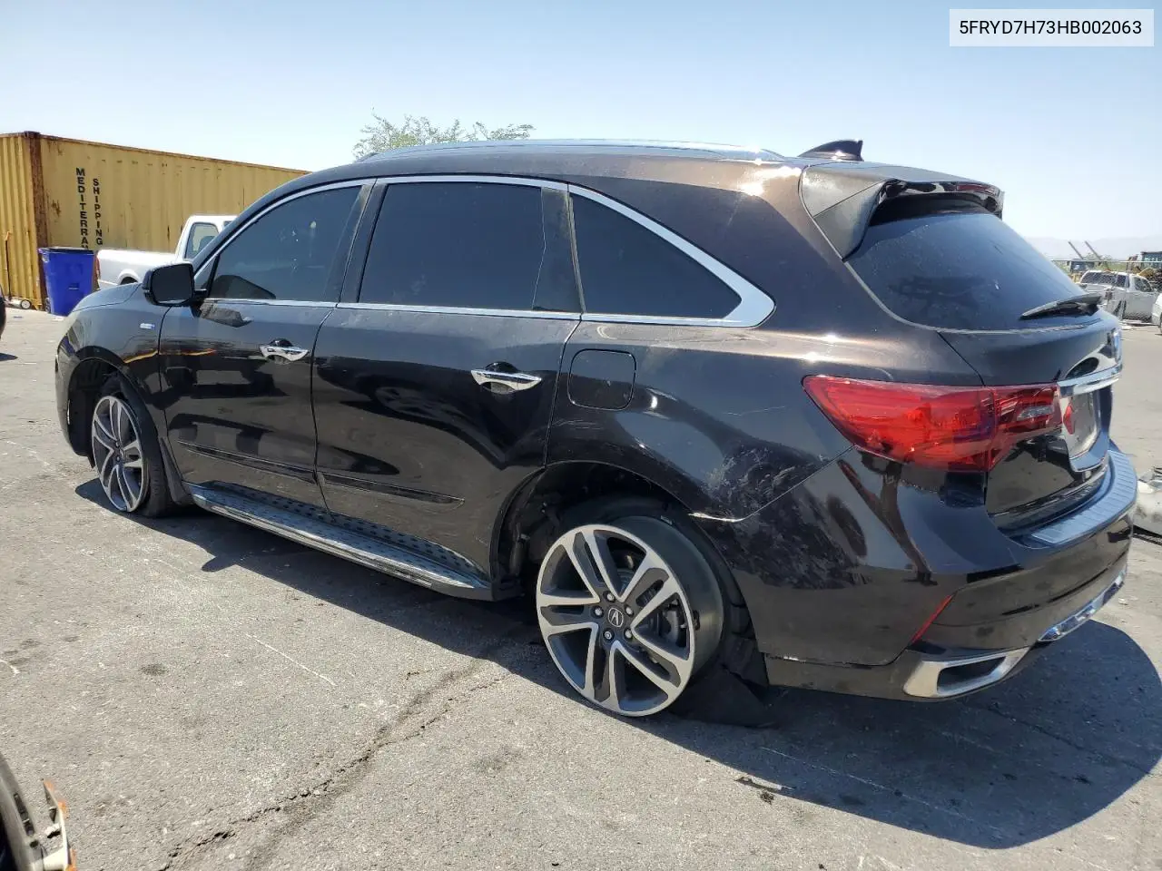 2017 Acura Mdx Sport Hybrid Advance VIN: 5FRYD7H73HB002063 Lot: 62702985