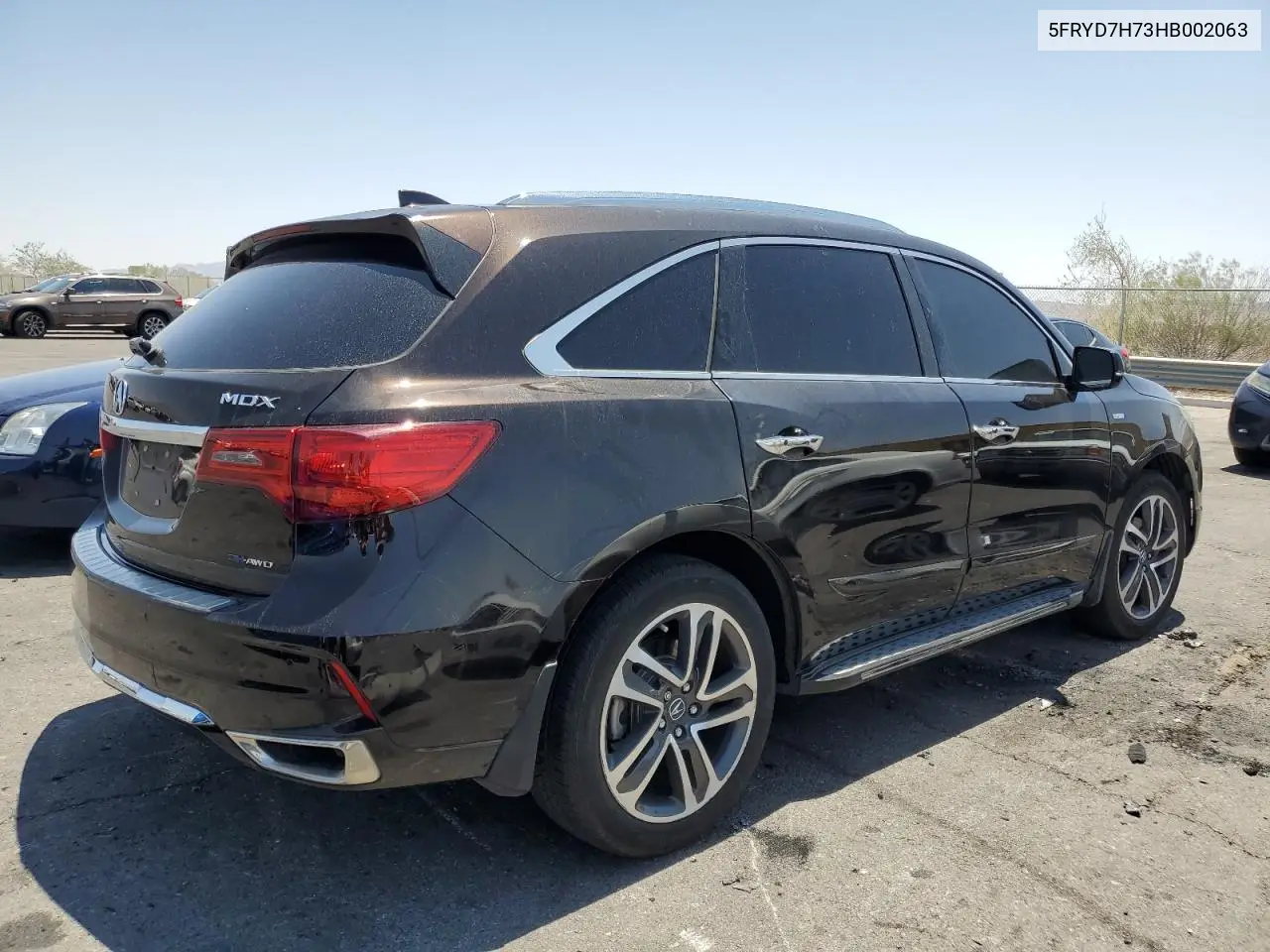 2017 Acura Mdx Sport Hybrid Advance VIN: 5FRYD7H73HB002063 Lot: 62702985