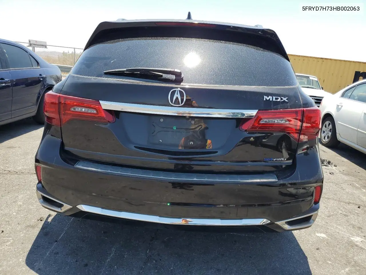 2017 Acura Mdx Sport Hybrid Advance VIN: 5FRYD7H73HB002063 Lot: 62702985