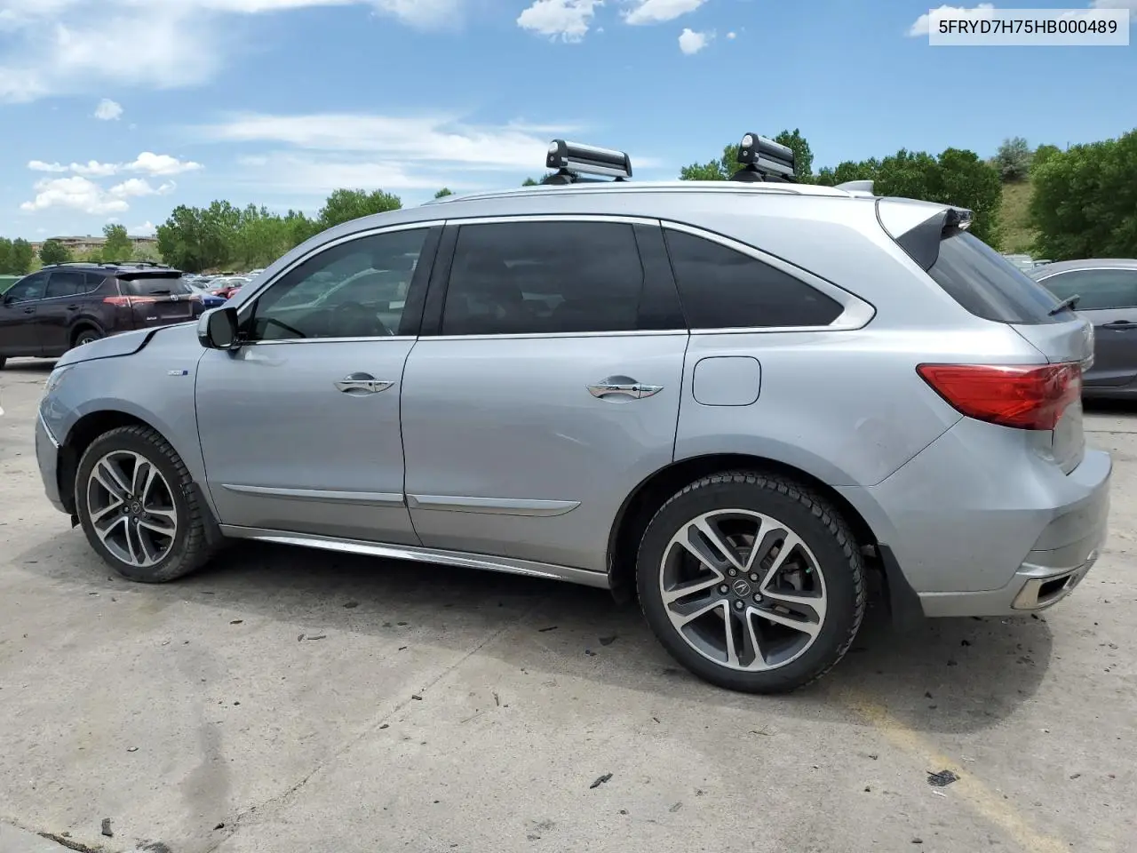 2017 Acura Mdx Sport Hybrid Advance VIN: 5FRYD7H75HB000489 Lot: 63104145
