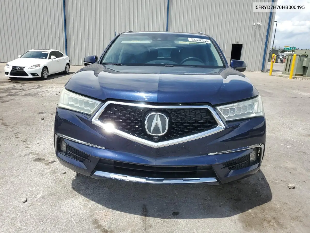 2017 Acura Mdx Sport Hybrid Advance VIN: 5FRYD7H70HB000495 Lot: 63302305
