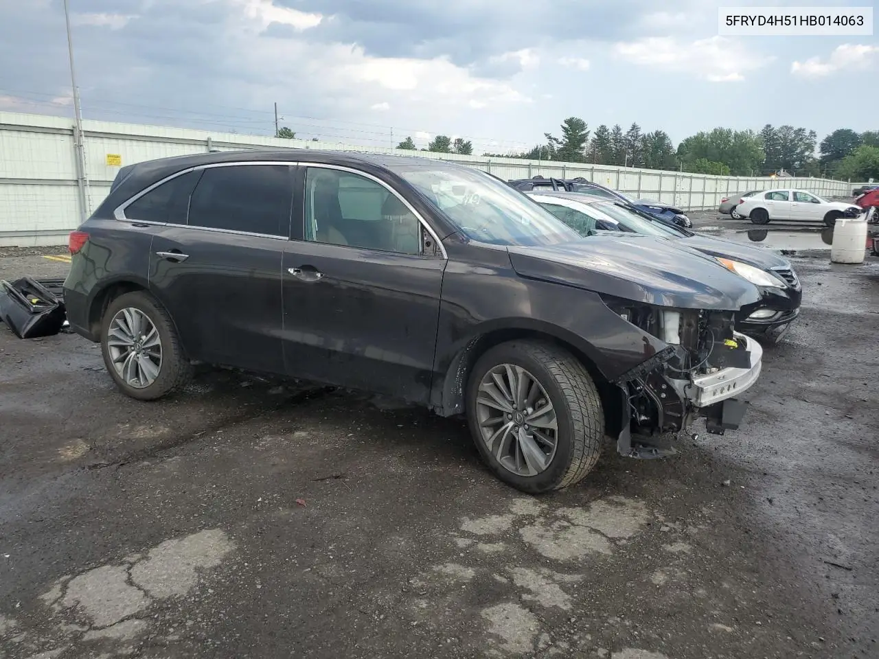 2017 Acura Mdx Technology VIN: 5FRYD4H51HB014063 Lot: 63759445