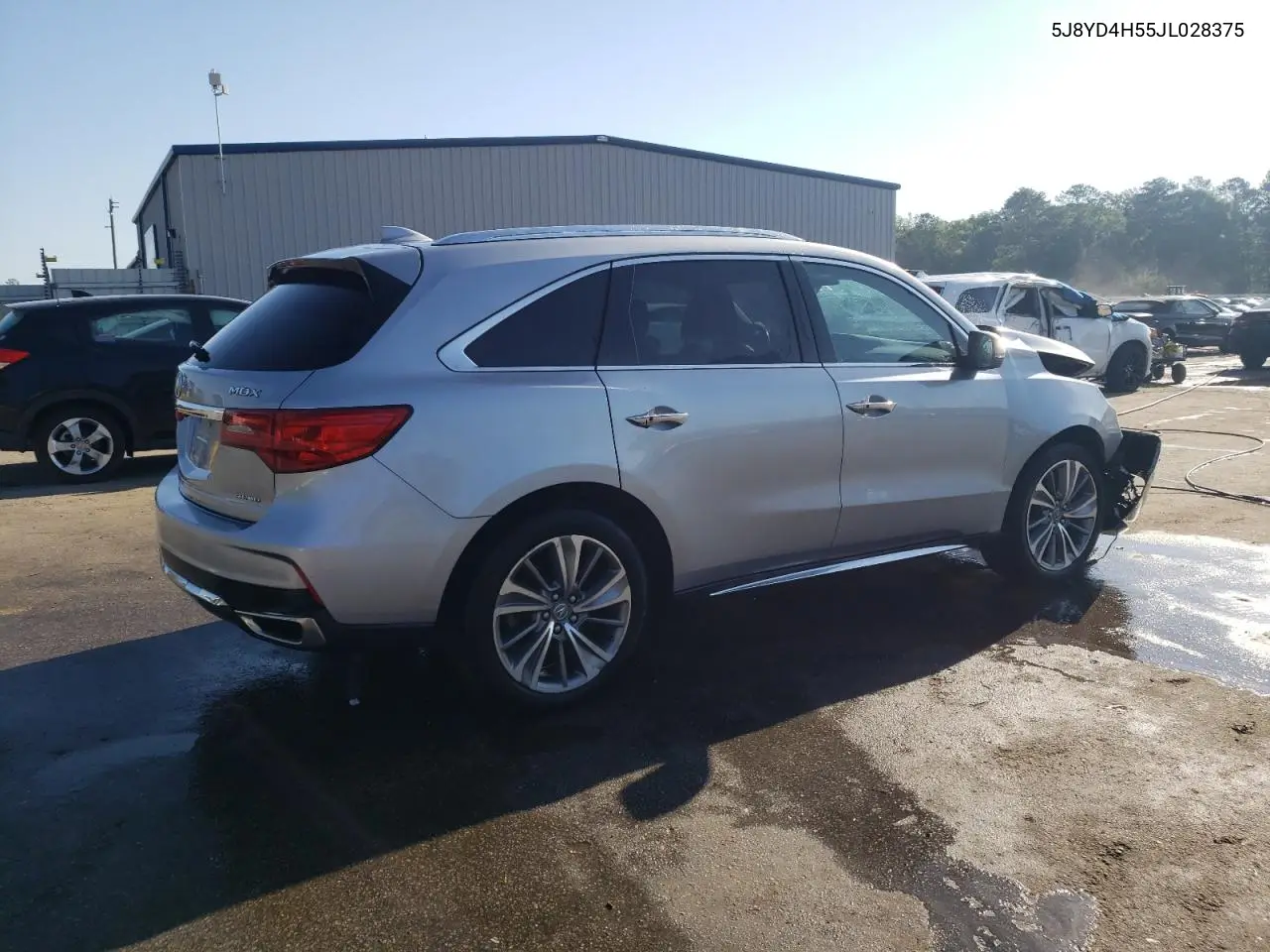 2018 Acura Mdx Technology VIN: 5J8YD4H55JL028375 Lot: 52924165