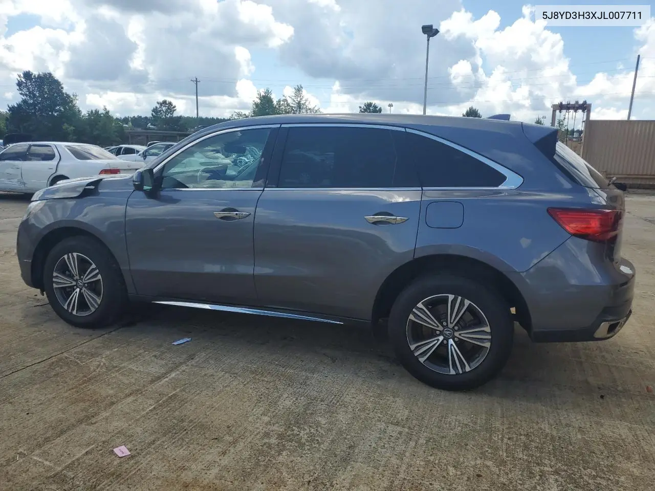 2018 Acura Mdx VIN: 5J8YD3H3XJL007711 Lot: 56378705