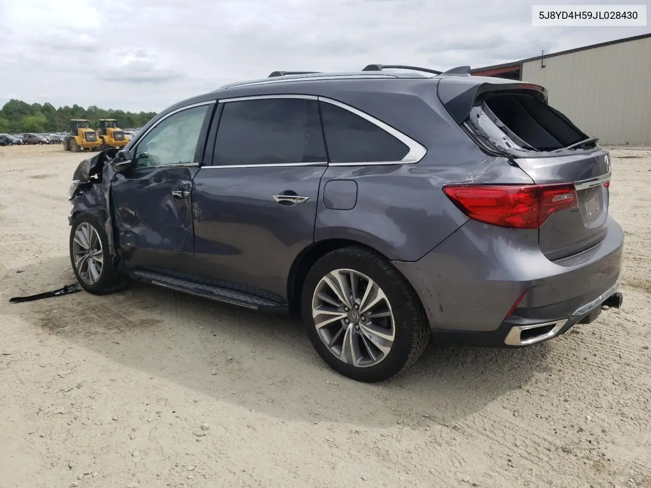 2018 Acura Mdx Technology VIN: 5J8YD4H59JL028430 Lot: 56413825