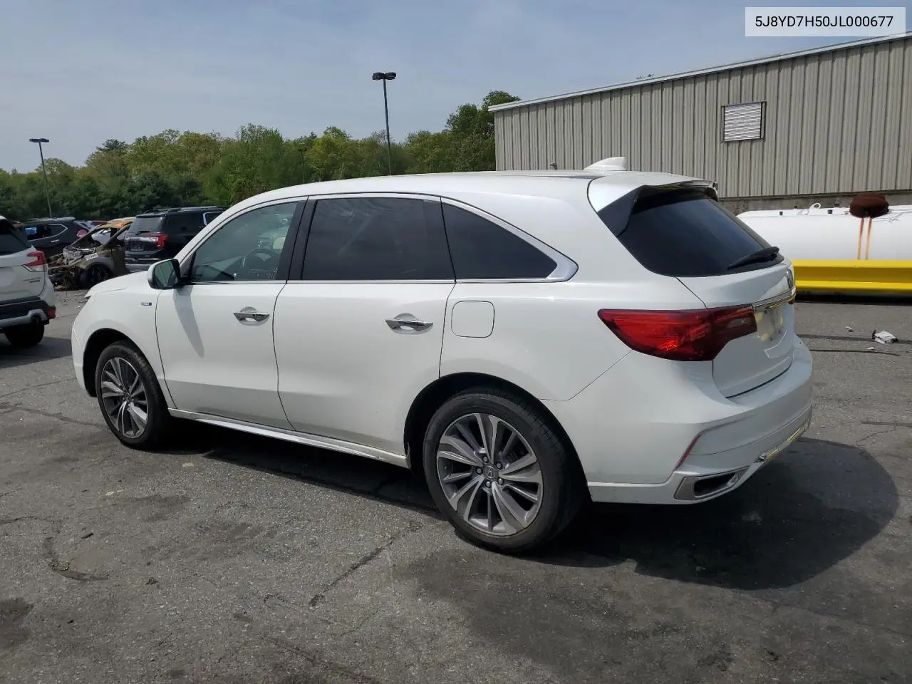 2018 Acura Mdx Sport Hybrid Technology VIN: 5J8YD7H50JL000677 Lot: 56624205