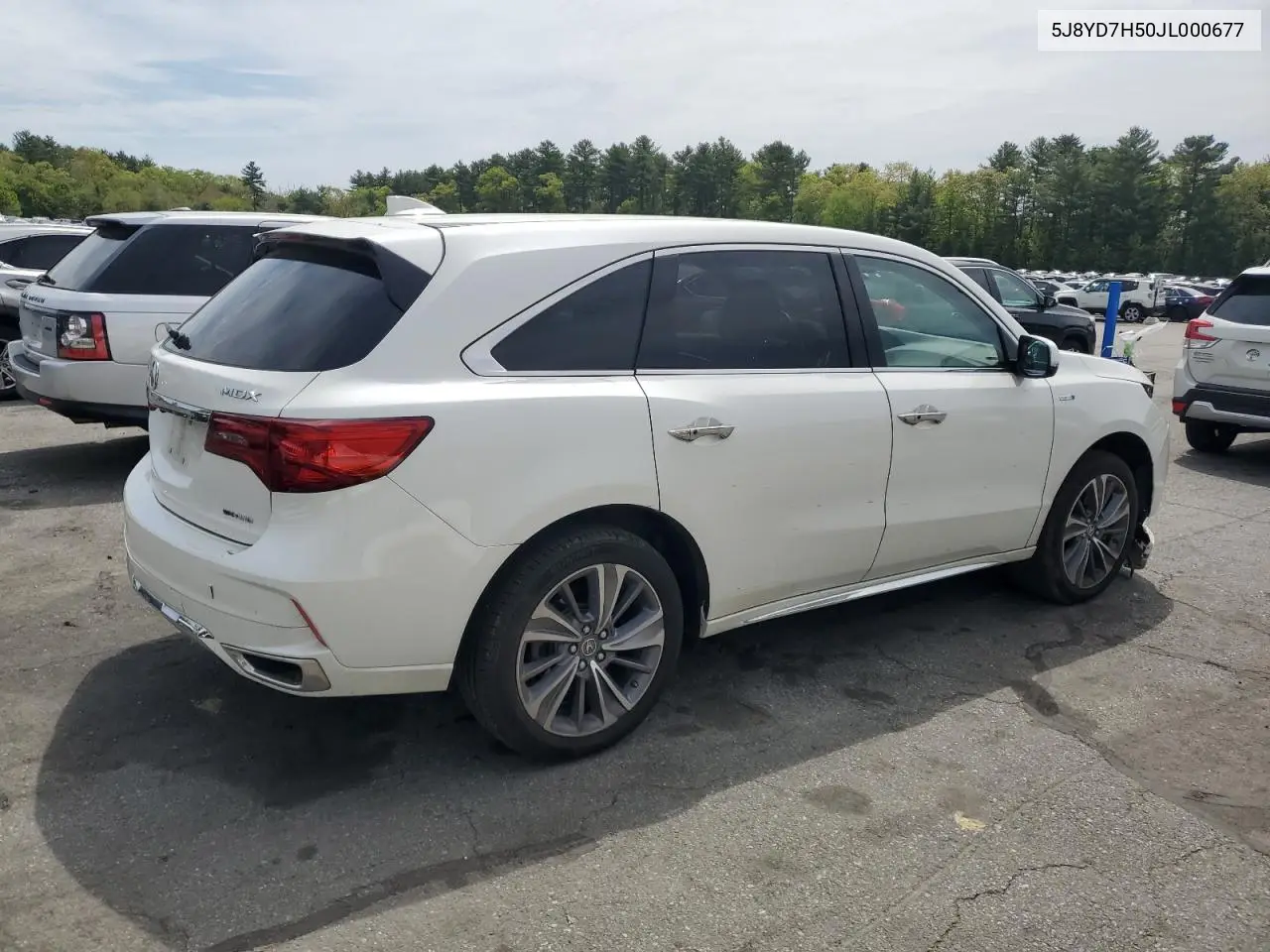 2018 Acura Mdx Sport Hybrid Technology VIN: 5J8YD7H50JL000677 Lot: 56624205